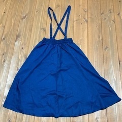 美品　肩紐付き　サロペットスカート