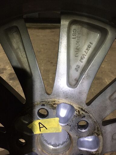 スバル　レガシー　純正 スタッドレスタイヤ付ホイール　225/50/R18