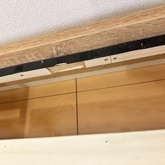 ダブルベッド　ナチュラルの画像