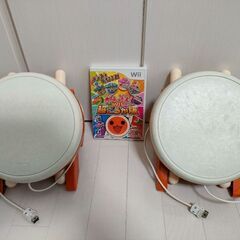 Wii  太鼓の達人  超豪華版  専用コントローラー2個付き