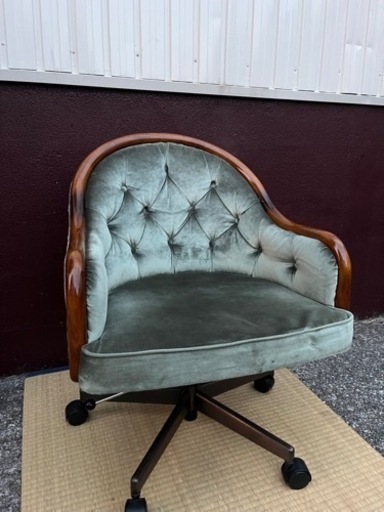 カリモク　回転チ椅子　チェア