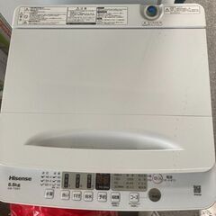 【美品・中古】全自動洗濯機　ハイセンス　使用期間1ヶ月！　現状品