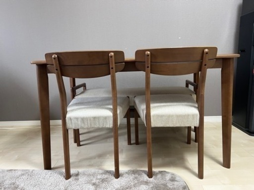 (4/14〜17引取希望)ニトリ　ダイニングテーブルセット　アルナス