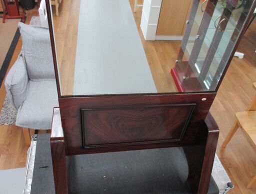 R338 姿見鏡 和装 昭和レトロ、全身ミラー、幅47cm Used・美品