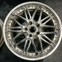 Weds Kranze Borphes クレンツェ ヴォルフェス 18インチ 4本 8.5J/10J5HPCD114.3+38/+41 深リム 希少 リバレル リペアベース　(VHO564)の画像