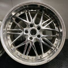 Weds Kranze Borphes クレンツェ ヴォルフェス 18インチ 4本 8.5J/10J5HPCD114.3+38/+41 深リム 希少 リバレル リペアベース　(VHO564)の画像