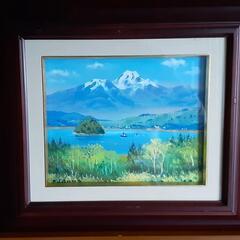 絵画　羽沢清水　真作の画像