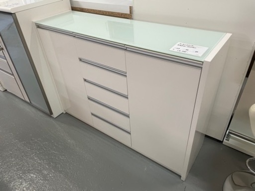 キッチンカウンター天板ガラス