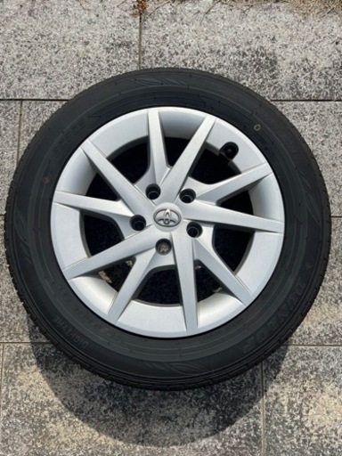 夏タイヤ　ダンロップ　デジタイヤ　8〜9部　4本セット　205/60/16 バリ山　ホイール付き