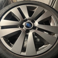 スバルアルミホイール17インチスバル純正ホイールの画像