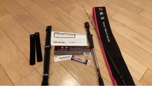 【タイムセール】　紅牙EX AGS !SMT‼︎タイラバロッド