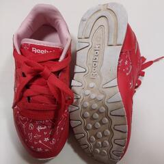 Reebok　18cm　中古　スニーカーの画像