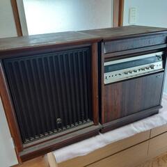昭和レトロ ビクター CD-4 ステレオ スピーカー ヴィンテージ システムスピーカー