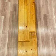 値下げ木製　テレビボードの画像