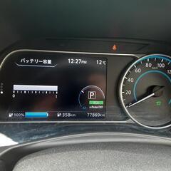 日産　リーフ　e+G　令和1年　12セグ　車検満タンの画像
