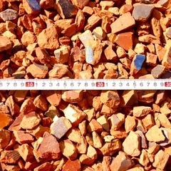 瓦チップ 🉐詰め放題 ガーデニング 雑草対策 防草 ぬかるみ防止砂利の画像