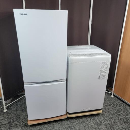 ‼️配送設置は無料‼️最新2022年製✨東芝 × Panasonic 家電セット