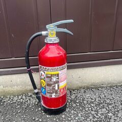 消火器（一度試しに使いました）