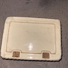 レトロ　アンティーク　シャビー　下が磁器のスタンプ台の画像