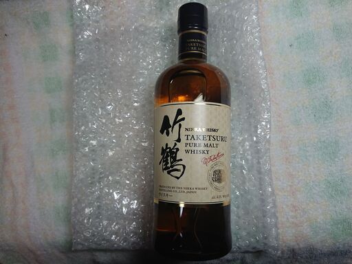 新品　未開封　竹鶴ピュアモルト　TAKETSURU PURE MALT WHISKY　700ml　箱無し