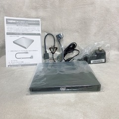 読込専用ポータブルDVDドライブ USB3.2  ┃LDV-PML8U3NBKの画像