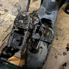 バイク　フレーム　鉄クズ　金属