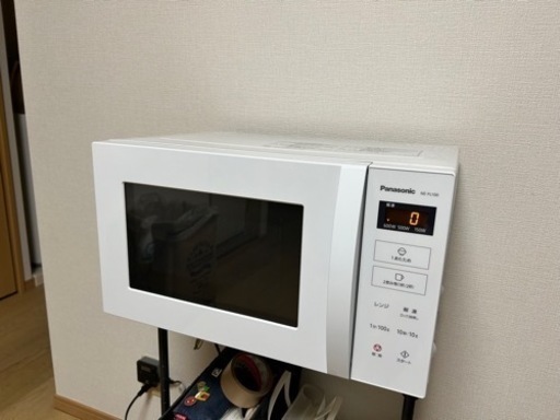 ※5/5引き渡し限定【電子レンジ・2021年製・白】Panasonic NE-Fl100-W