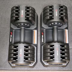 可変式ダンベル　20kg×2
