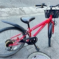 お話し中💦子供用自転車差し上げます。の画像