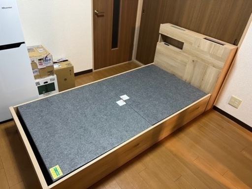 極美品 シングルベッドフレーム 定価66,000円！ Dream bed ウレルディ2754