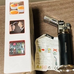 【未使用】ガストーチバーナー ブタンガス専用　キャンプ　アウトドア　炭起こし　の画像