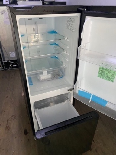北九州市内配送無料　保証付き　2020年　ハイセンス 【右開き】154L 2ドア ノンフロン冷蔵庫 エディオンオリジナル HR-G15