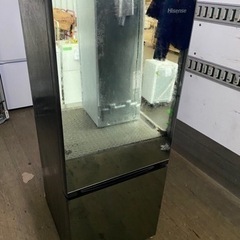 北九州市内配送無料　保証付き　2020年　ハイセンス 【右開き】154L 2ドア ノンフロン冷蔵庫 エディオンオリジナル HR-G1501