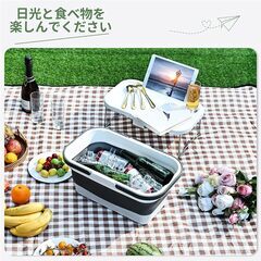 レジャーシート ピクニックマット 200x200cm 6～8人用の画像