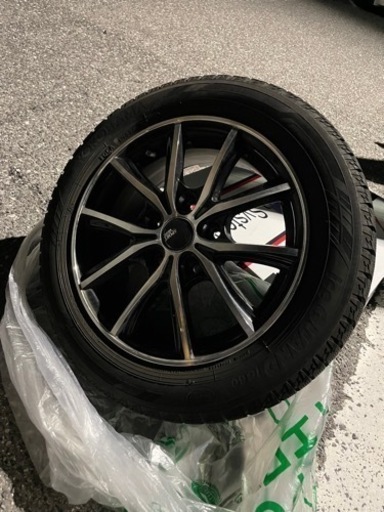 スタッドレスタイヤ4本セット ホイール付き