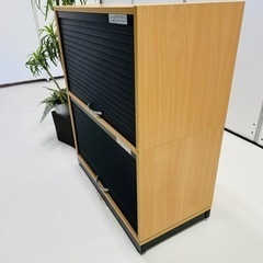 Garage シャッターストレージRRカラー ボックス シャッター2段ベース付 Garage シャッターストレージRR カラーボックス シャッター2段