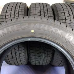 冬17インチ 日本製【2022年】215/60R17【点検OK】ダンロップ【~90％ 富山】ウインターマックス03 冬 WM03 中古 4本★アルファード C-HR エスティマ