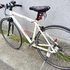 値引きOK 自転車　クロスバイク　現状品の画像