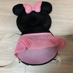 ミニー　ディズニー　転倒防止クッション　ベビー　リュック