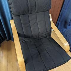 IKEAイケア ポエング＋ クッション（新品未開封）の画像