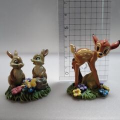 ディズニーストア タイニーキングダム バンビ とんすけの妹たち ミニチュア フィギュア インテリア ディズニーの画像