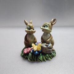 ディズニーストア タイニーキングダム バンビ とんすけの妹たち ミニチュア フィギュア インテリア ディズニーの画像