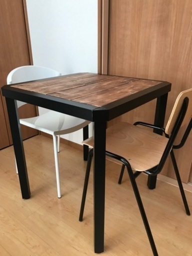 ☆ダイニングテーブル☆アイアンテーブル☆オーダーメイドテーブル☆2人掛けテーブル☆