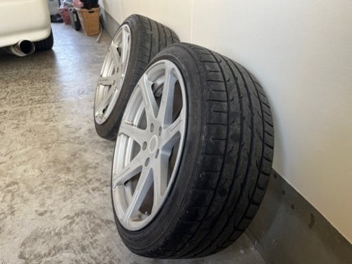 225/40R18★人気の内反りホィール2本★