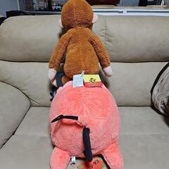 ポチタ　おさるのジョージ ぬいぐるみの画像