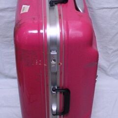 大型　ピンク色スーツケース　4泊5日程度の画像