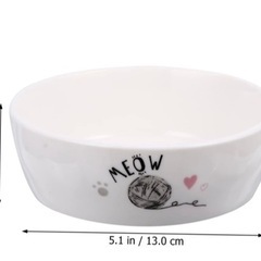 ペット用品猫フードボウルの画像