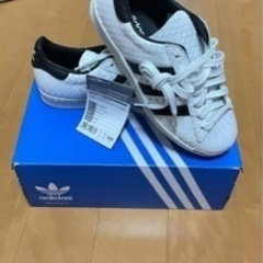 adidas super star 80s 22センチ　靴/バッ...