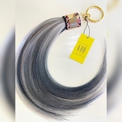 【新品】PR#10 ポニーテールリング　リング付きエクステ　耐熱性　エクステの画像