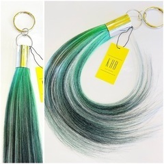 【新品】PR#12 ポニーテールリング　リング付きエクステ　耐熱...
